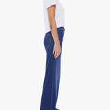Mother The Hustler Roller Sneak Denim / Heirloom Wash