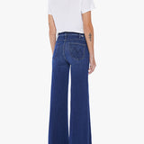 Mother The Hustler Roller Sneak Denim / Heirloom Wash