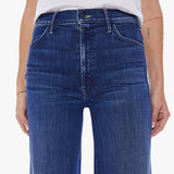 Mother The Hustler Roller Sneak Denim / Heirloom Wash