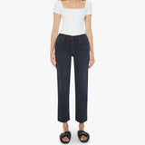 Mother The Mid Rise Zip Rambler Ankle Denim / Night In Venice Wash