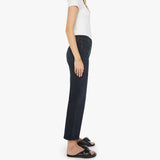 Mother The Mid Rise Zip Rambler Ankle Denim / Night In Venice Wash