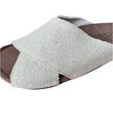 Bosabo Cross-over Slides / Linen Natural