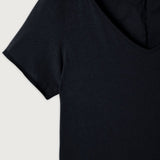 American Vintage Classic V-neck t-shirt / Vintage Black