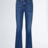 Liu Jo Bottom Up Fly Regular Waist Cropped Bootleg