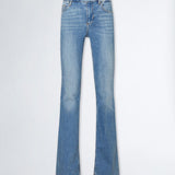 Liu Jo High Rise Flared Jeans / Blue Denim