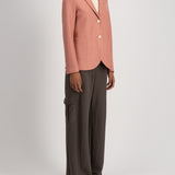 Harris Wharf Linen Honeycomb Blazer / Watermelon