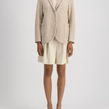 Harris Wharf London bicolour frise Blazer White/Beige