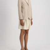 Harris Wharf London bicolour frise Blazer White/Beige