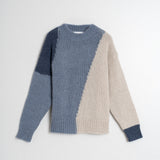 Indi & Cold Knit Two Tone / Azul Blue