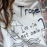 Please V Neck T Shirt / St Tropez