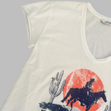 Please V Neck T-Shirt / The Original Cowboy