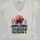Please V Neck T-Shirt / The Original Cowboy