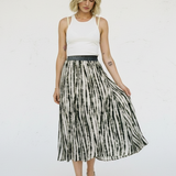 Please Elastic Waist Skirt - Tie Dye