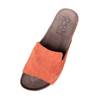 Bosabo Slip on Mules / Suede Rust