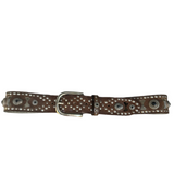 B.belt Toni Leather Belt / Dark Taupe