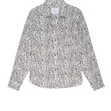 Rails Josephine Shirt - Charcoal Watercolour Cheetah
