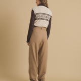 Diega Philo Wool Pants / Earth Brown
