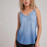 Bella Dahl Frayed Cami - Ombre Wash