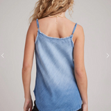 Bella Dahl Frayed Cami - Ombre Wash
