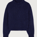 American Vintage East Crew Neck Jumper - Navy