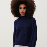 American Vintage East Crew Neck Jumper - Navy