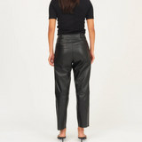 Ivy Kylie Leather Pant - Black