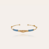 Gas Bijoux Zizanie Bracelet Denim Blue