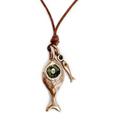 Pesci Che Volano Agrigento Necklace - Green