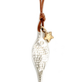 Pesci Che Volano Baccala Necklace - Silver