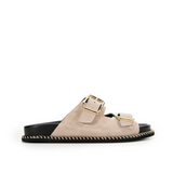 Estilo Emporio Venice Suede Slides / Sand
