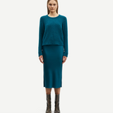 Samsoe Samsoe Saagneta Midi Skirt / Gulf Coast