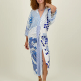 Sophia Kimono Dress / Amalfi