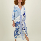 Sophia Kimono Dress / Amalfi