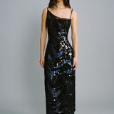 Sabina Musayev Twinkle Dress - Navy