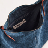Bondi Sling Bag Jute / Indigo