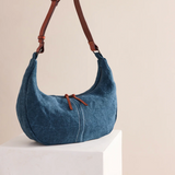 Bondi Sling Bag Jute / Indigo