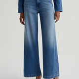 AG Stella Low Slung Palazzo Denims / Nautical Mile