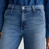 AG Stella Low Slung Palazzo Denims / Nautical Mile