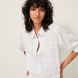 Leone Overshirt / Optical White