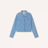 Sessùn Notteri Overshirt / Provencia Blue