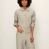 Sessùn Notteri Overshirt / Whiblack
