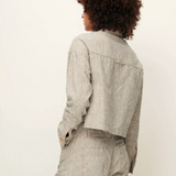 Sessùn Notteri Overshirt / Whiblack