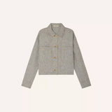 Sessùn Notteri Overshirt / Whiblack