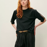 Sessùn Angeleyes Slit Sleeves T-shirt / Moonless