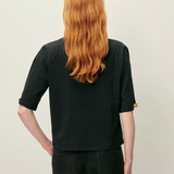 Sessùn Angeleyes Slit Sleeves T-shirt / Moonless
