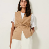 Sessùn Marcello Sleeveless Jacket