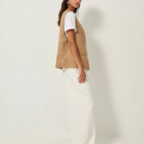 Sessùn Marcello Sleeveless Jacket