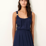 Sessùn Helene Back Tie Dress / Blue de Chine