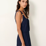Sessùn Helene Back Tie Dress / Blue de Chine