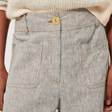 Sessùn Manhatti Pants / Whiblack